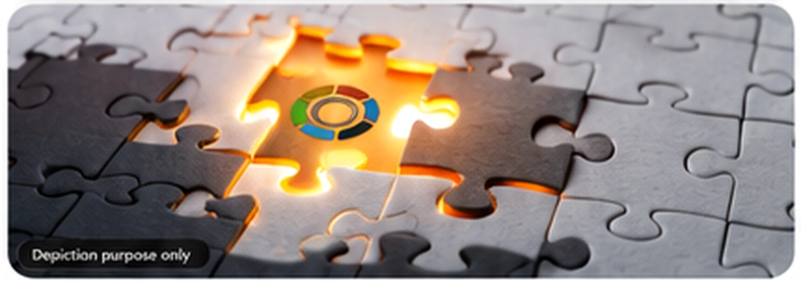Puzzle visual representing the missing part of the showroom customer journey
